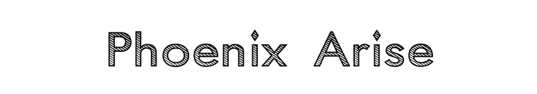 Phoenix Arise font preview