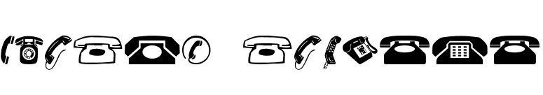 Phones NormalA font preview