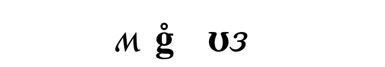 PhoneticsP03 font preview