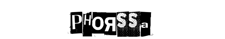 Phorssa font preview