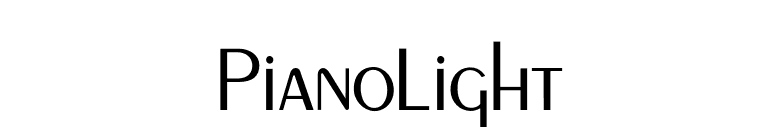 PianoLight font preview