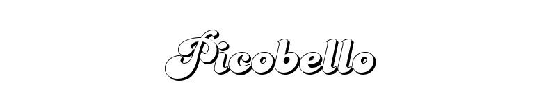 Picobello font preview
