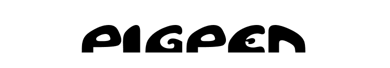Pigpen font preview