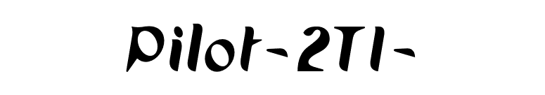 Pilot-2TI- font preview