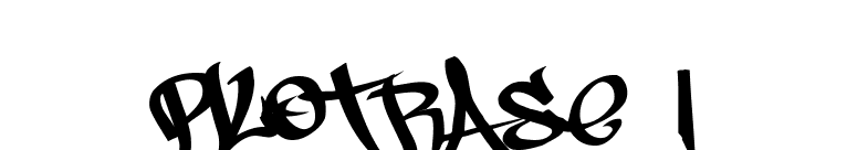 PilotRase 1 font preview