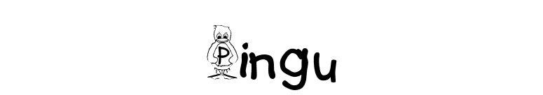Pingu font preview