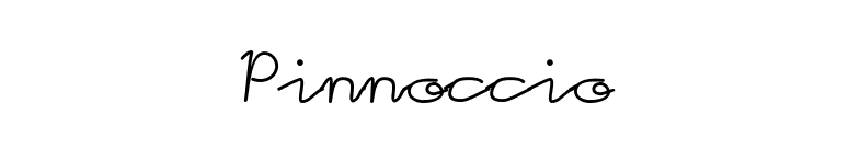 Pinnoccio font preview