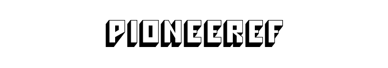 PioneerEF font preview