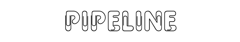 Pipeline font preview