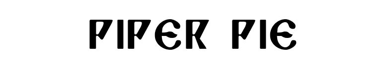 Piper Pie font preview