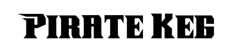 Pirate Keg font preview
