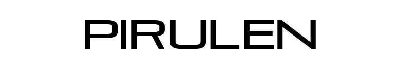 Pirulen font preview