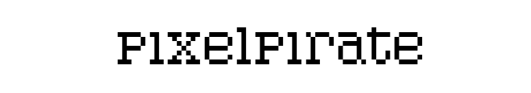 PixelPirate font preview