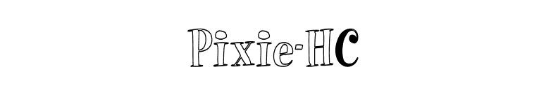 Pixie-HC font preview