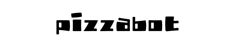 PizzaBot font preview