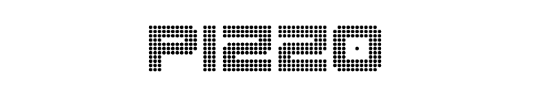 pizzo font preview