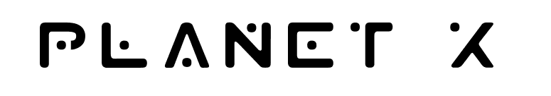 Planet X font preview