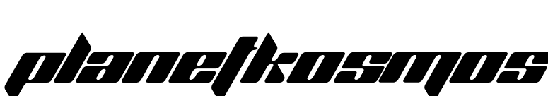 PlanetKosmos font preview