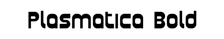 Plasmatica Bold font preview