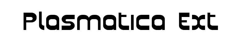 Plasmatica Ext font preview