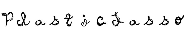 PlasticLasso font preview