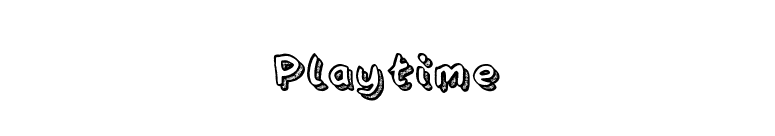 Playtime font preview
