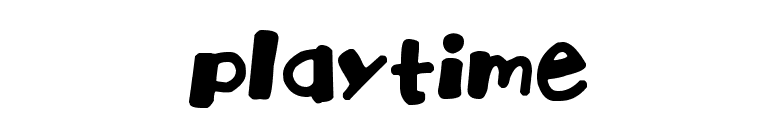 Playtime
 font preview