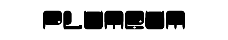 Plumbum font preview