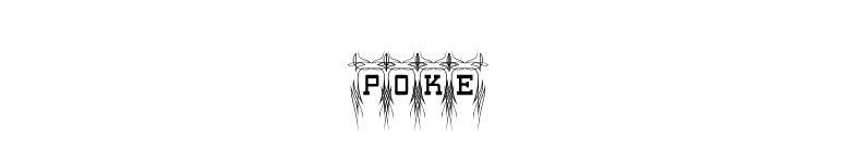 Poke font preview