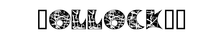 PollockMF font preview