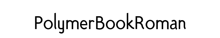 PolymerBookRoman font preview