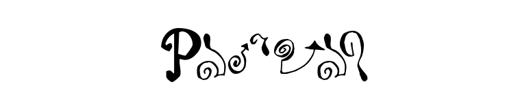 Polywog font preview