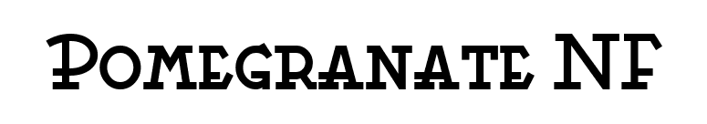 Pomegranate NF font preview