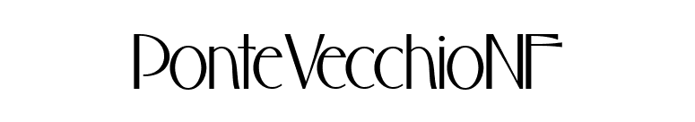 PonteVecchioNF font preview