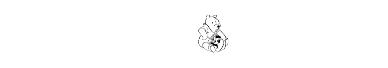 Pooh Bear font preview