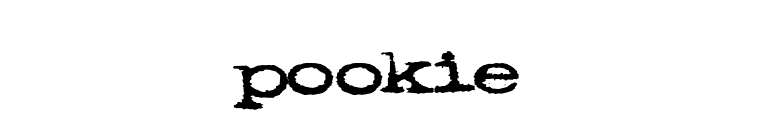 pookie font preview