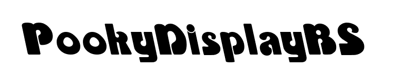 PookyDisplayBS font preview