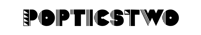PopticsTwo font preview