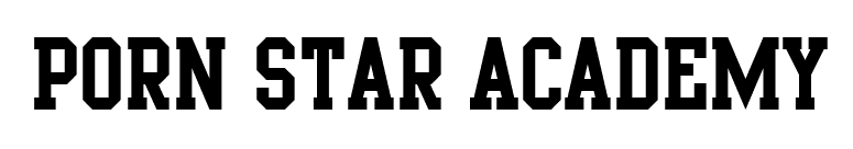 Porn Star Academy font preview