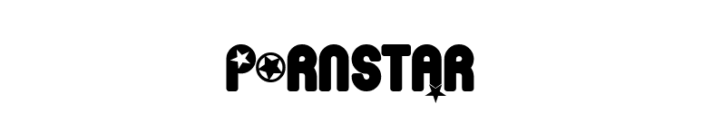 Pornstar font preview