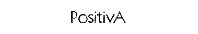 PositivA font preview