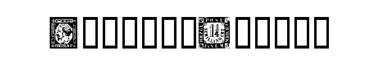 PostageStamps font preview
