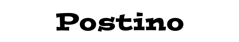 Postino font preview