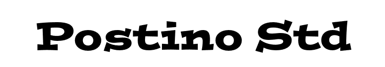 Postino Std font preview