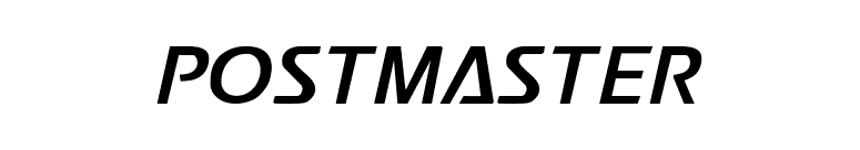 Postmaster font preview