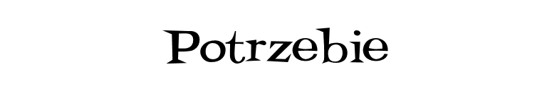 Potrzebie font preview
