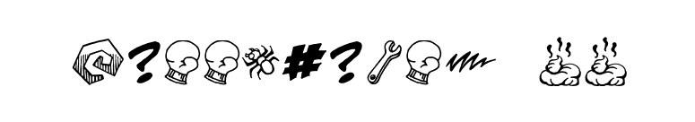 PottyMouth BB font preview