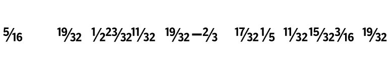 PoynterAgate-CondFracOne font preview