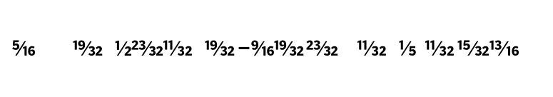 PoynterAgate-RegularFracTwo font preview