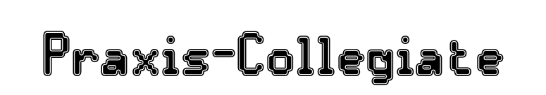 Praxis-Collegiate font preview